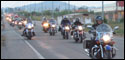 Visitan la ciudad de Totana ms de un millar moteros que participaron en la XV concentracin de motos custom de Alhama 