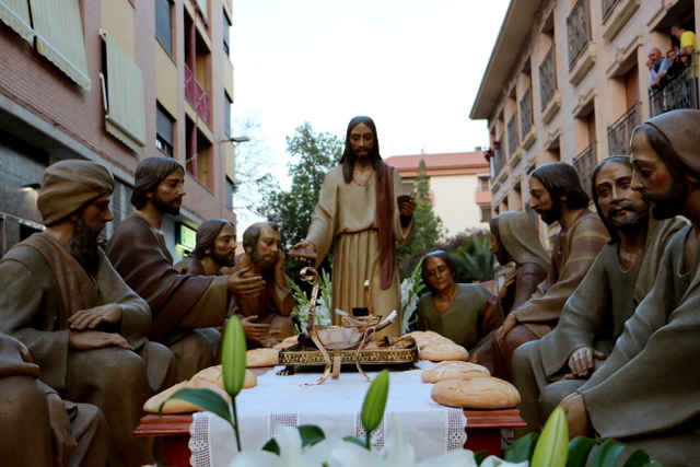 PROCESIN DE LA SANTA CENA 2017